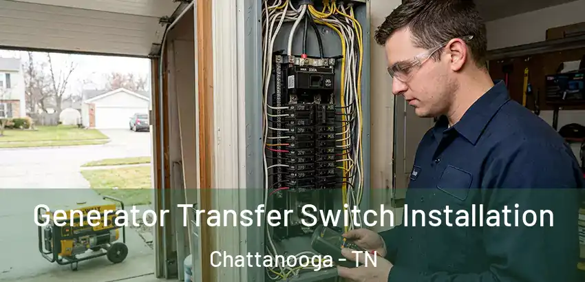  Generator Transfer Switch Installation Chattanooga - TN
