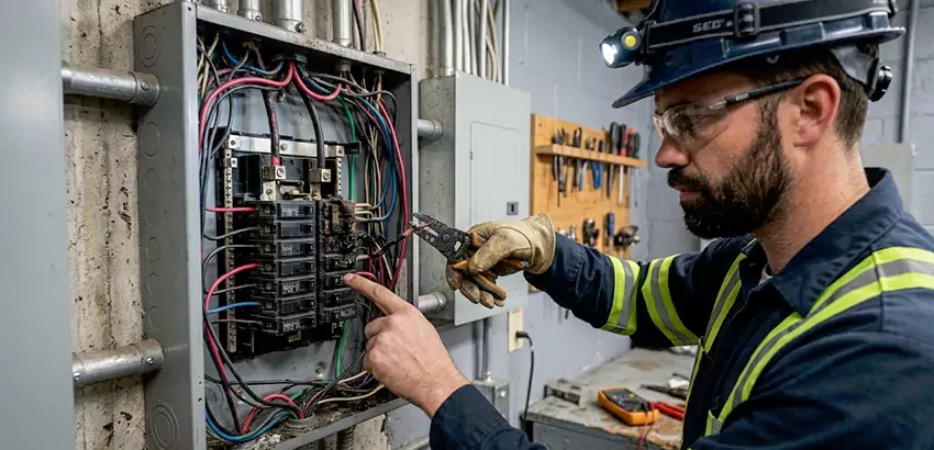 Breaker Box Short Circuit Repair in Chattanooga