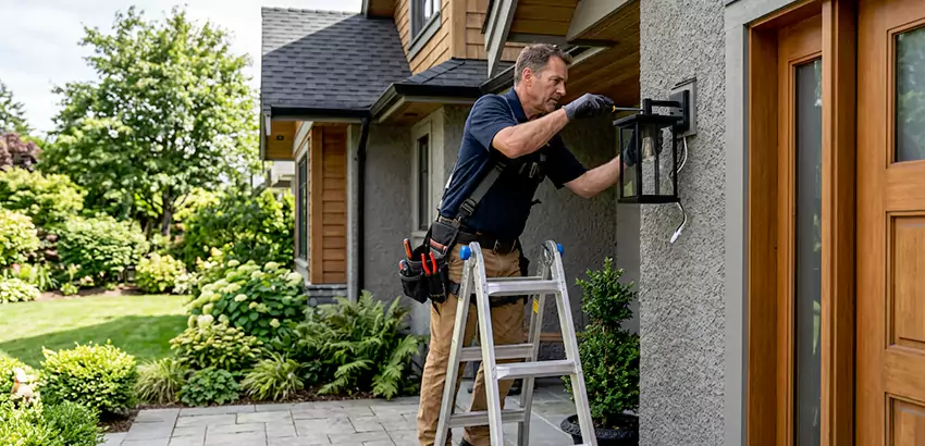 Outdoor and Exterior Light Fixture Installation in Chattanooga