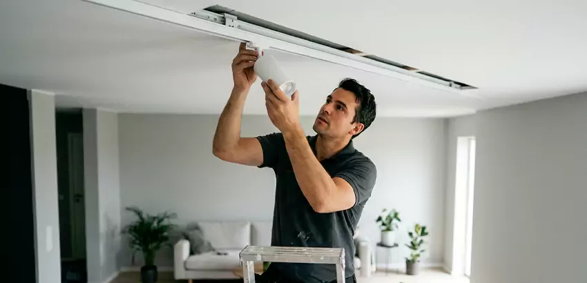 Recessed Track Lighting Installation in Chattanooga