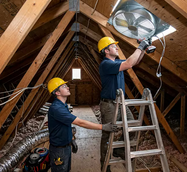 Professional Attic Fan Installation: Your Local Ventilation Team in Chattanooga, TN