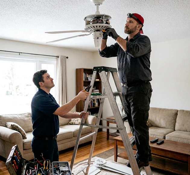 Professional Ceiling Fan Repair: Your Local Fan Specialist in Chattanooga, TN